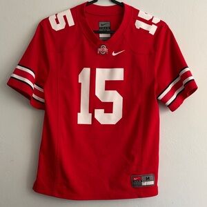 Ohio State Nike Red and White Men's Jersey